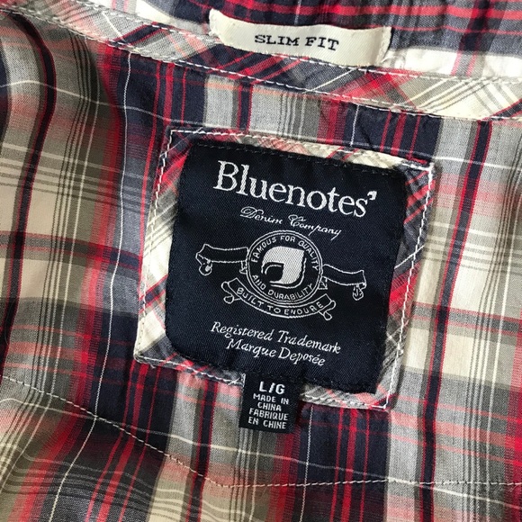 Slimfit plaid button up - Picture 6 of 6